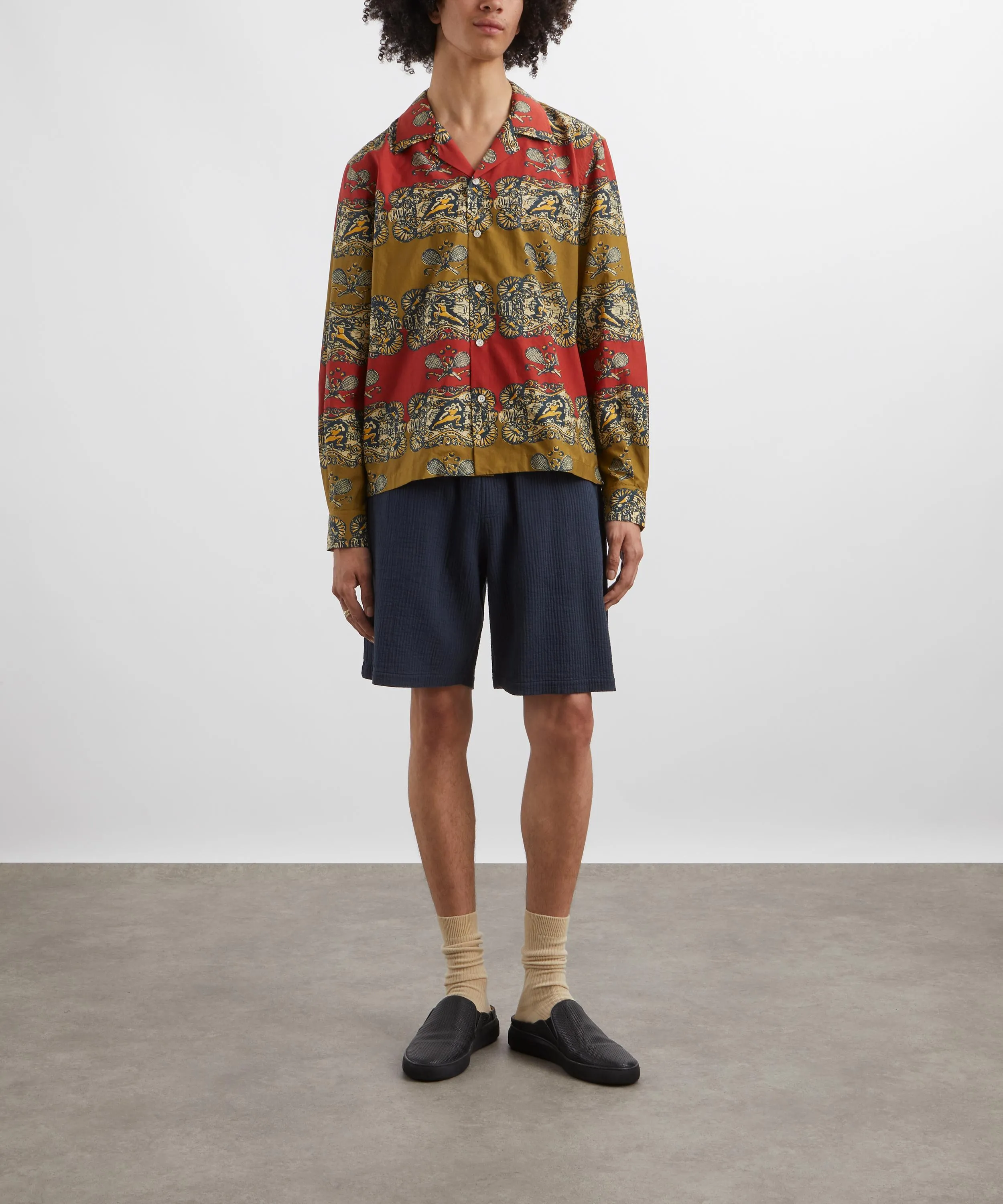 Tennis Court Long Sleeve Shirt