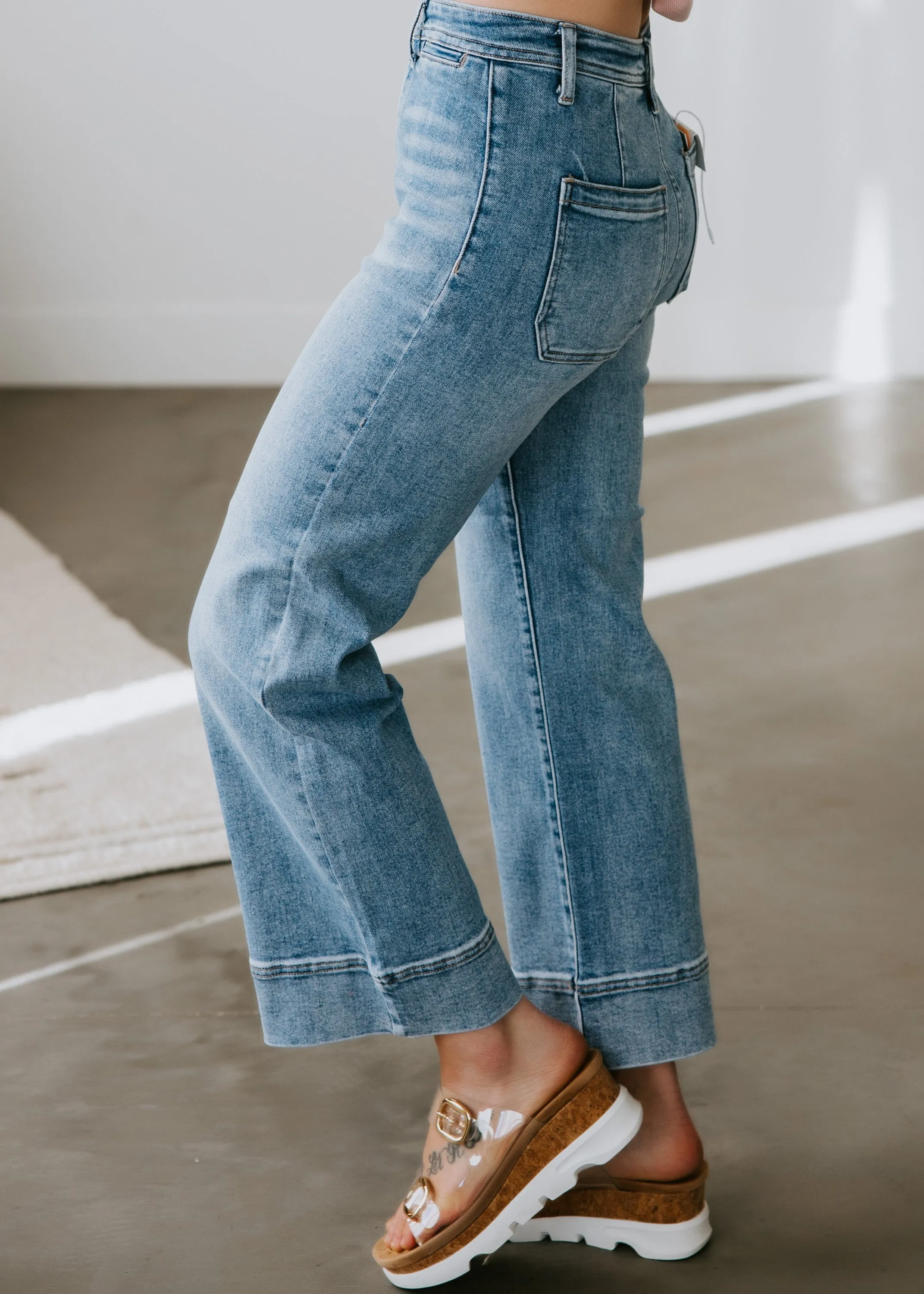 Teya Wide Leg Jeans