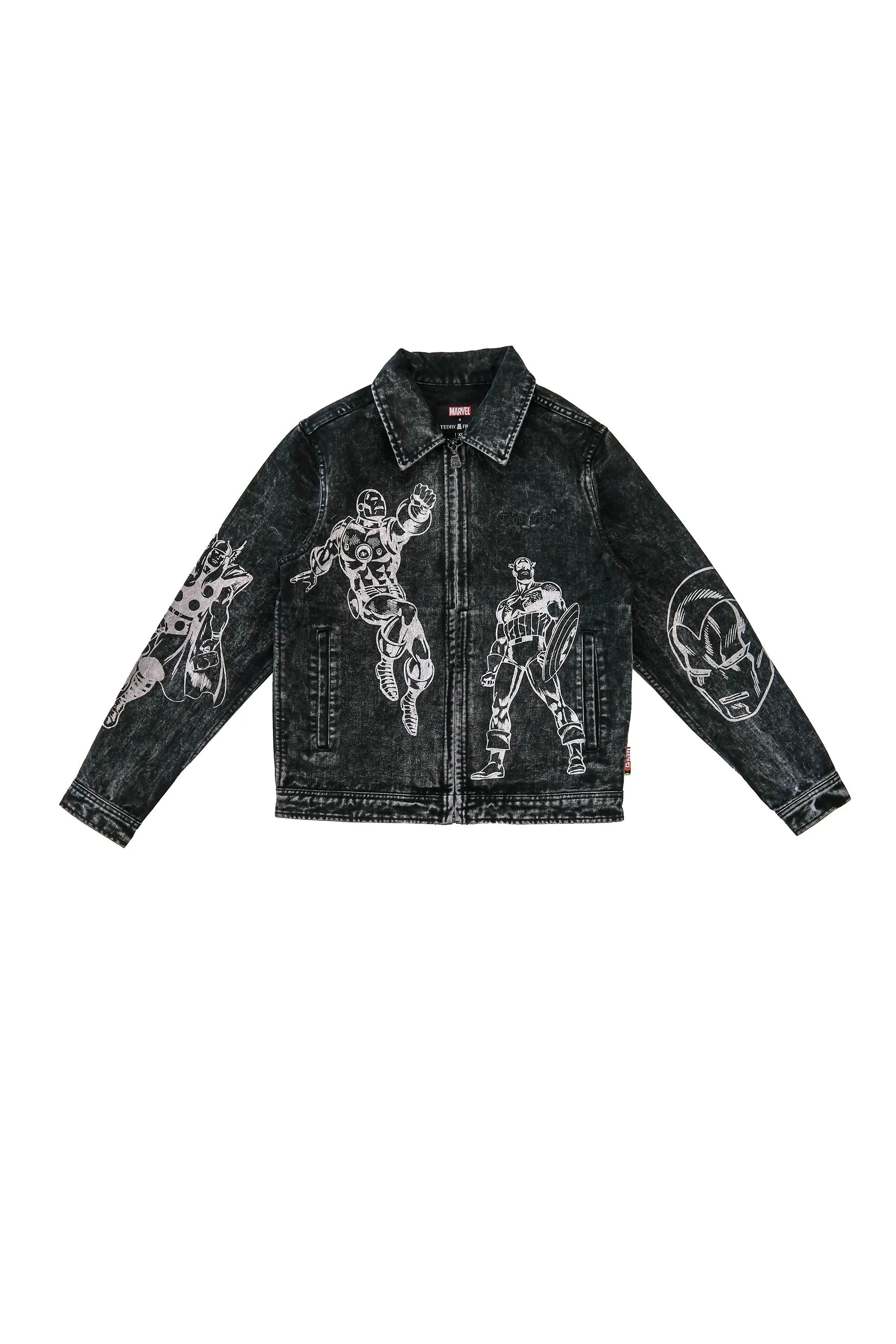 TF x Marvel Acid Wash Jacket