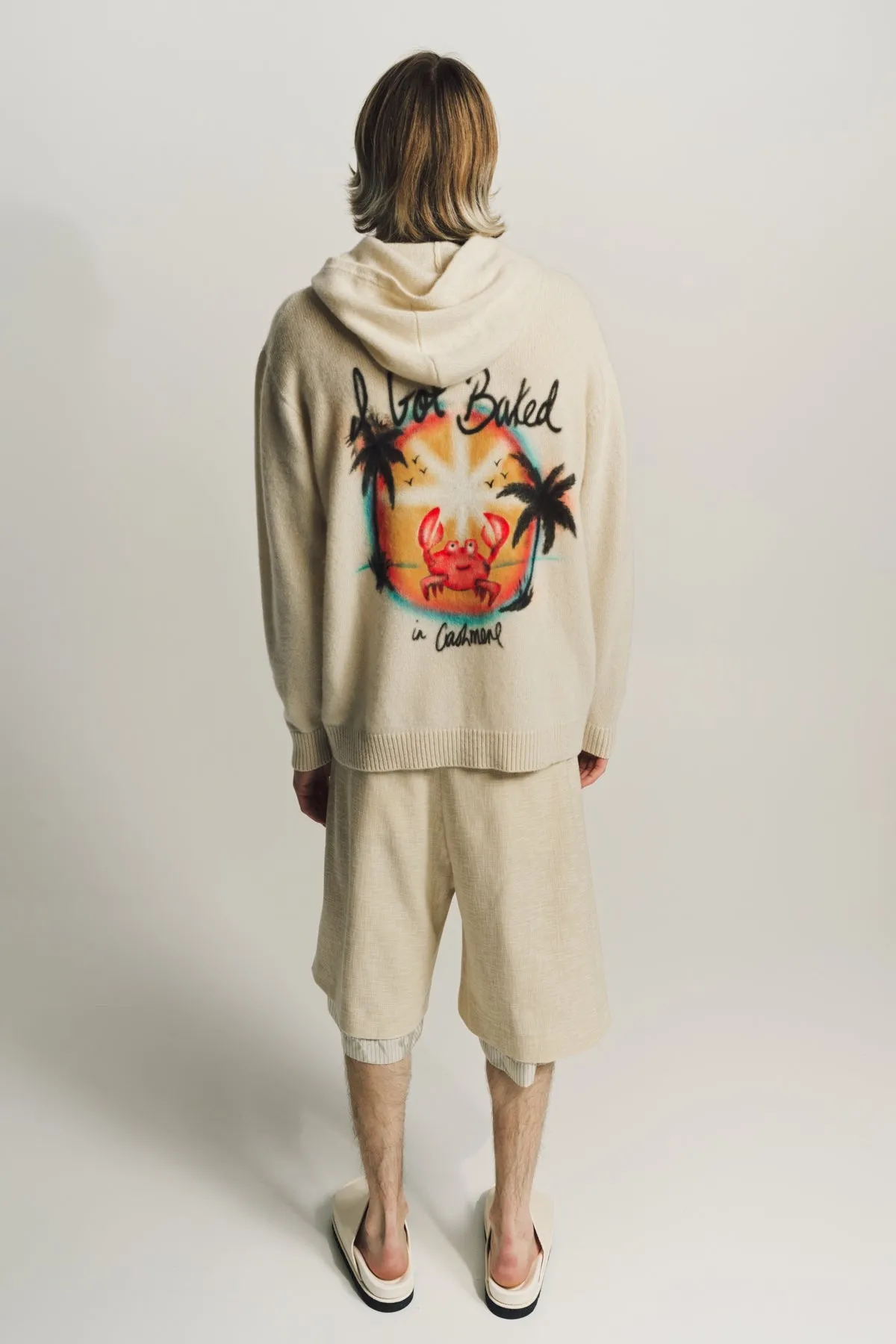 THE ELDER STATESMAN | BAKED AIRBRUSH HOODIE