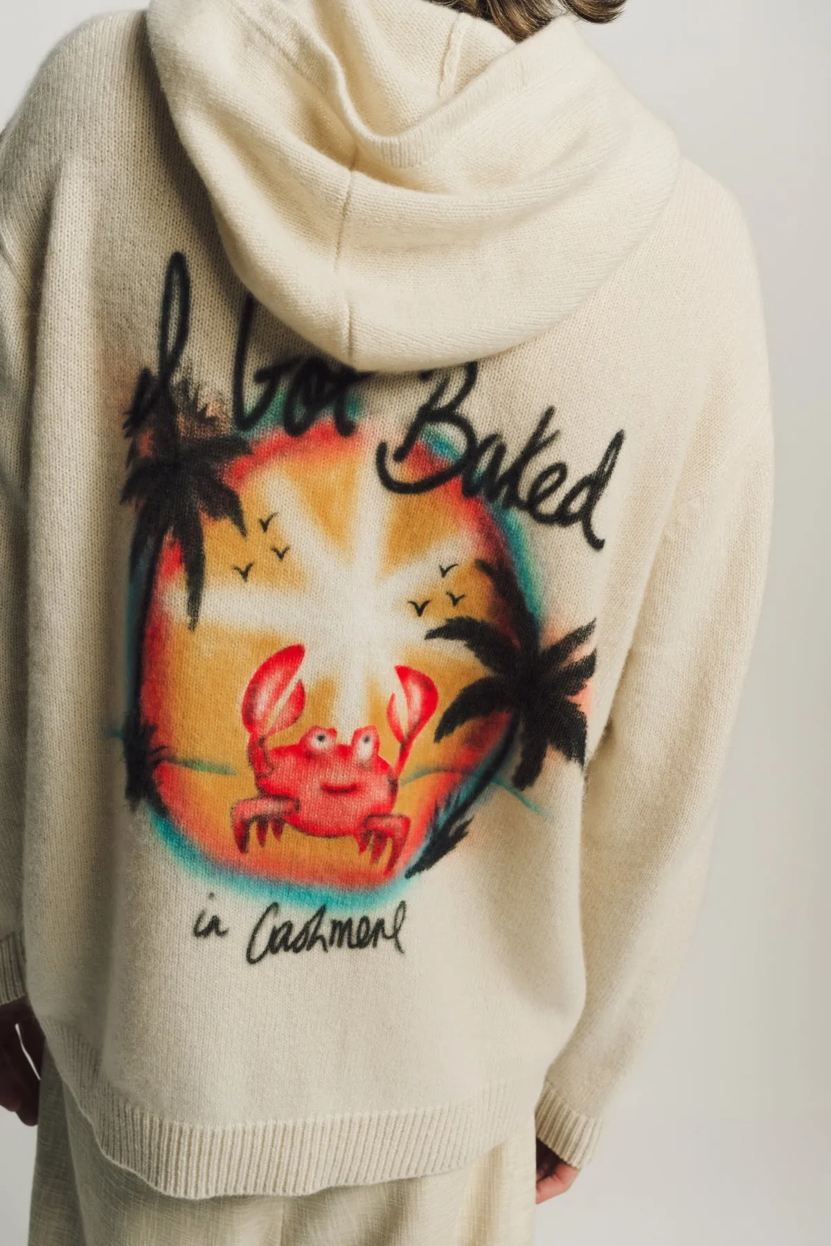 THE ELDER STATESMAN | BAKED AIRBRUSH HOODIE