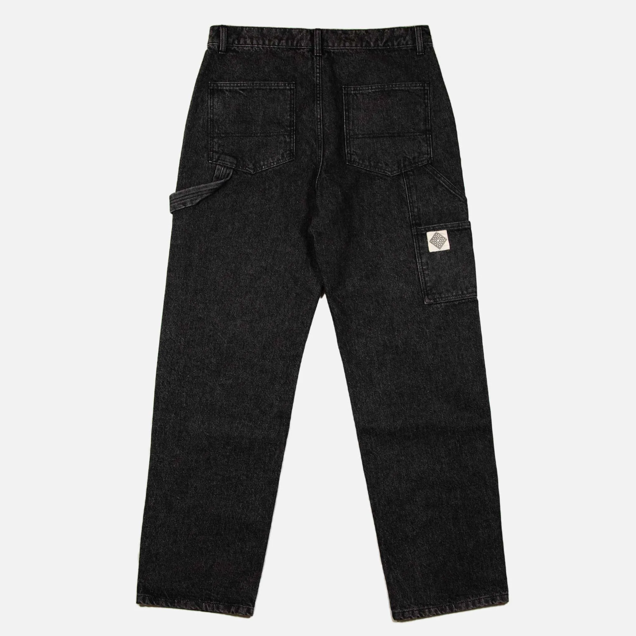 The National Skateboard Co. - Boreray Carpenter Denim Jeans - Washed Black