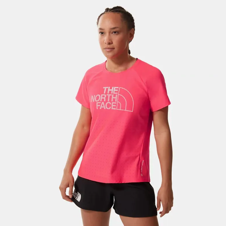 The North Face Women's Flight Series Weightless Tee Brilliant Coral