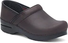  The Professional Clog in Antique Brown Leather  