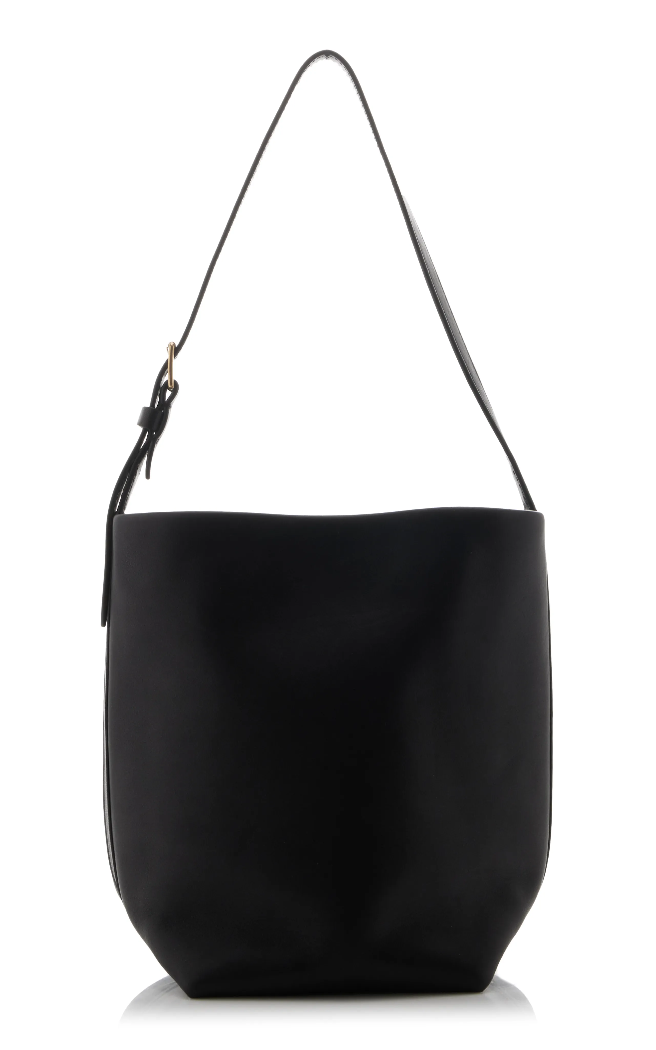 The Row Small N/S Leather Tote Bag