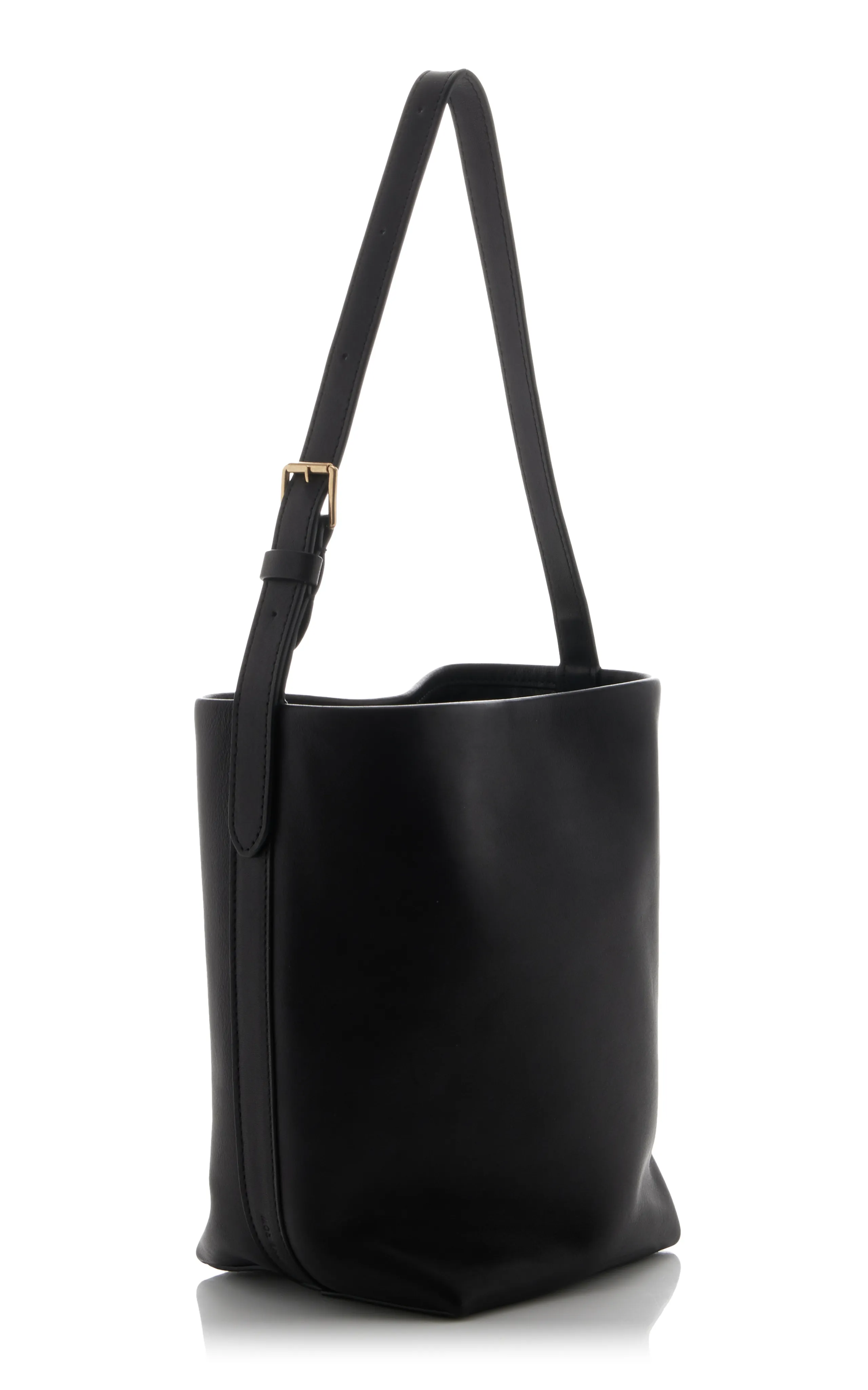 The Row Small N/S Leather Tote Bag