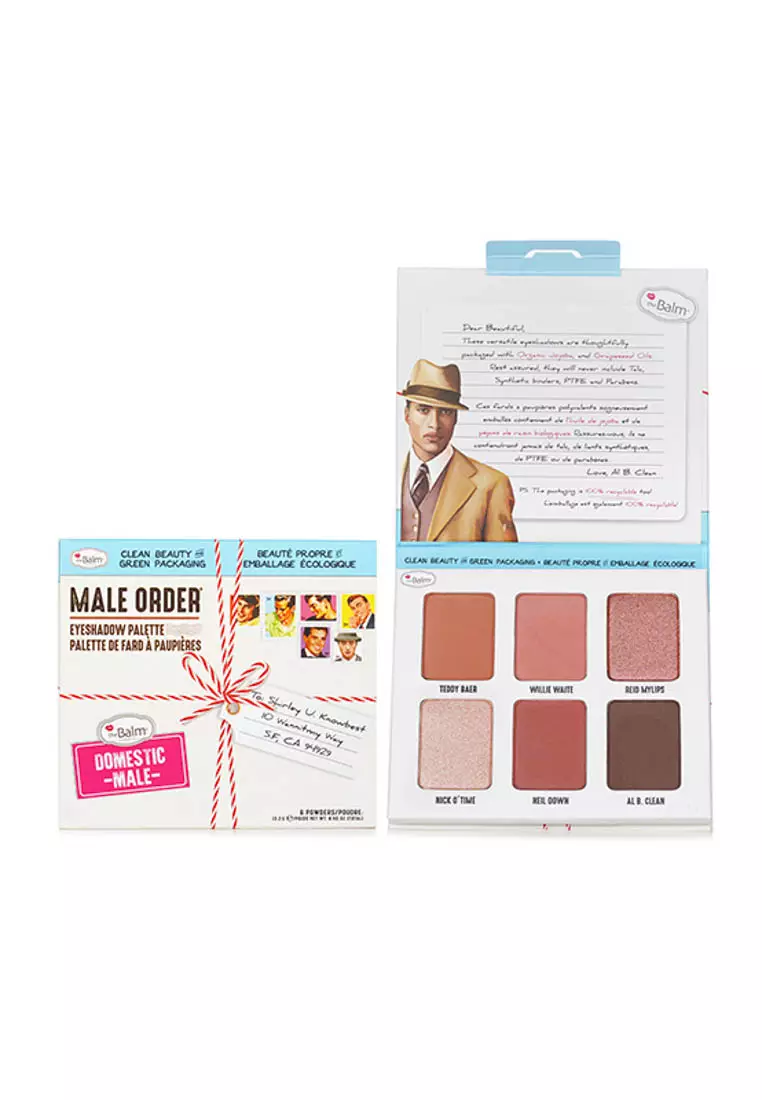 TheBalm THEBALM - Male Order Eyeshadow Palette (6x Eyeshadow) - # Domestic Male 13.2g/0.46oz