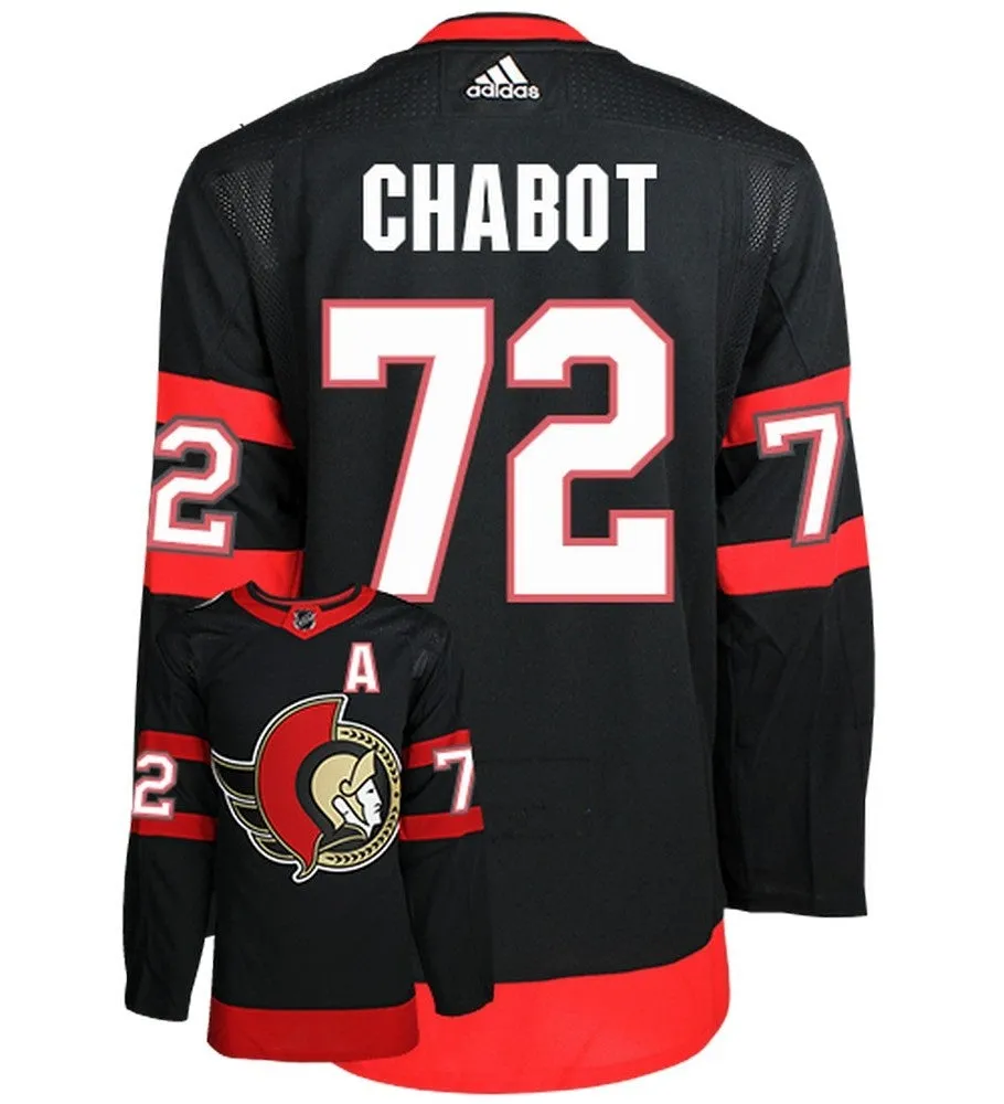 Thomas Chabot Ottawa Senators Adidas Primegreen Authentic NHL Hockey Jersey     