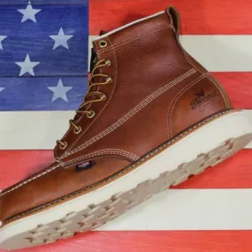Thorogood 6 american heritage safety steel toe work boot fact2nd usa [804-4200]