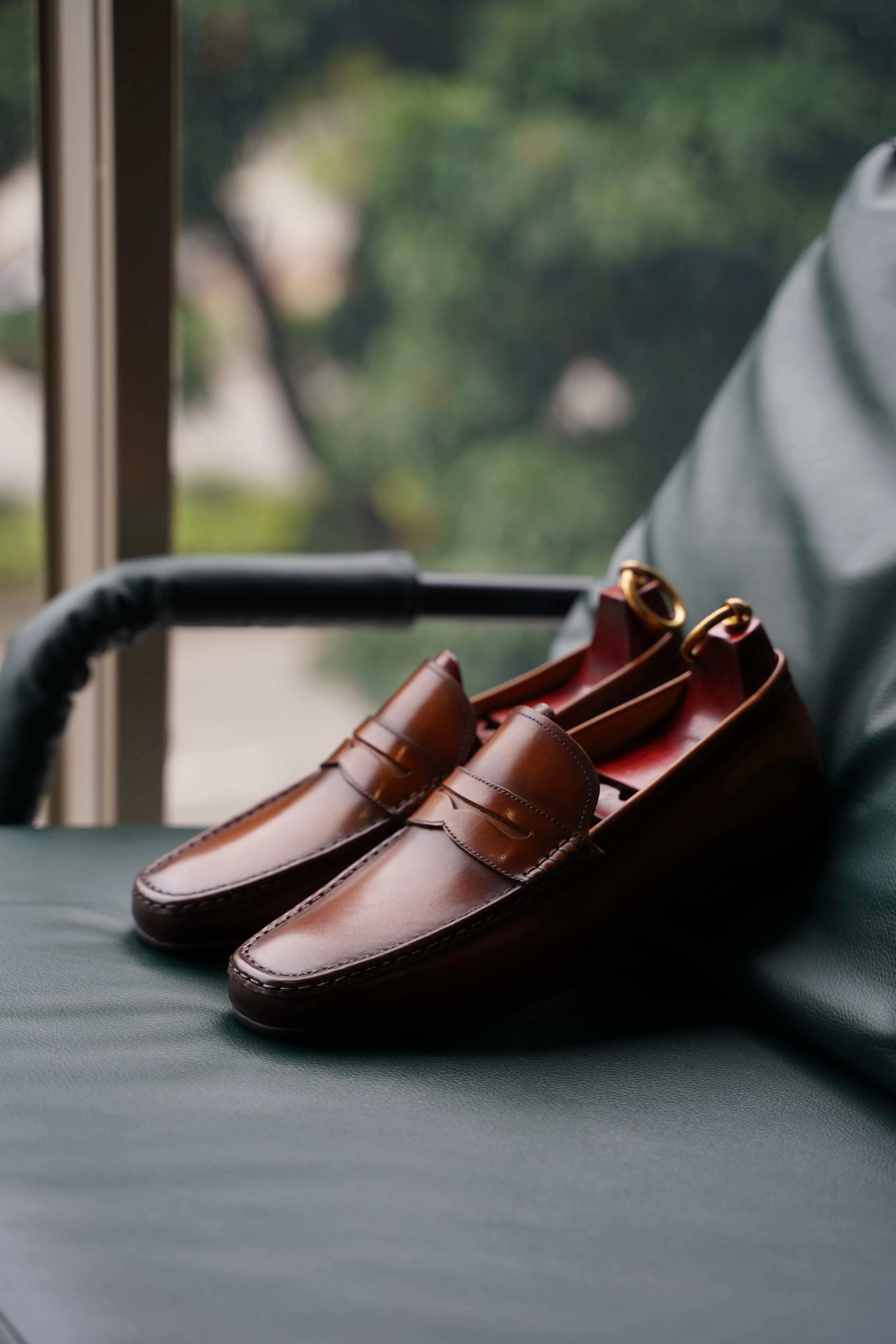 Timeless Brown Penny Loafers