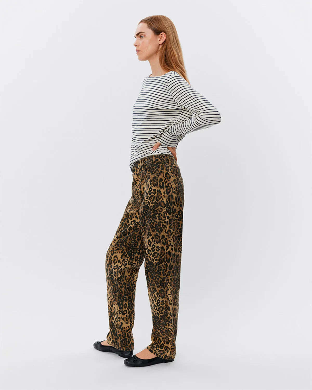 TOKYOSW JEANS - Leopard