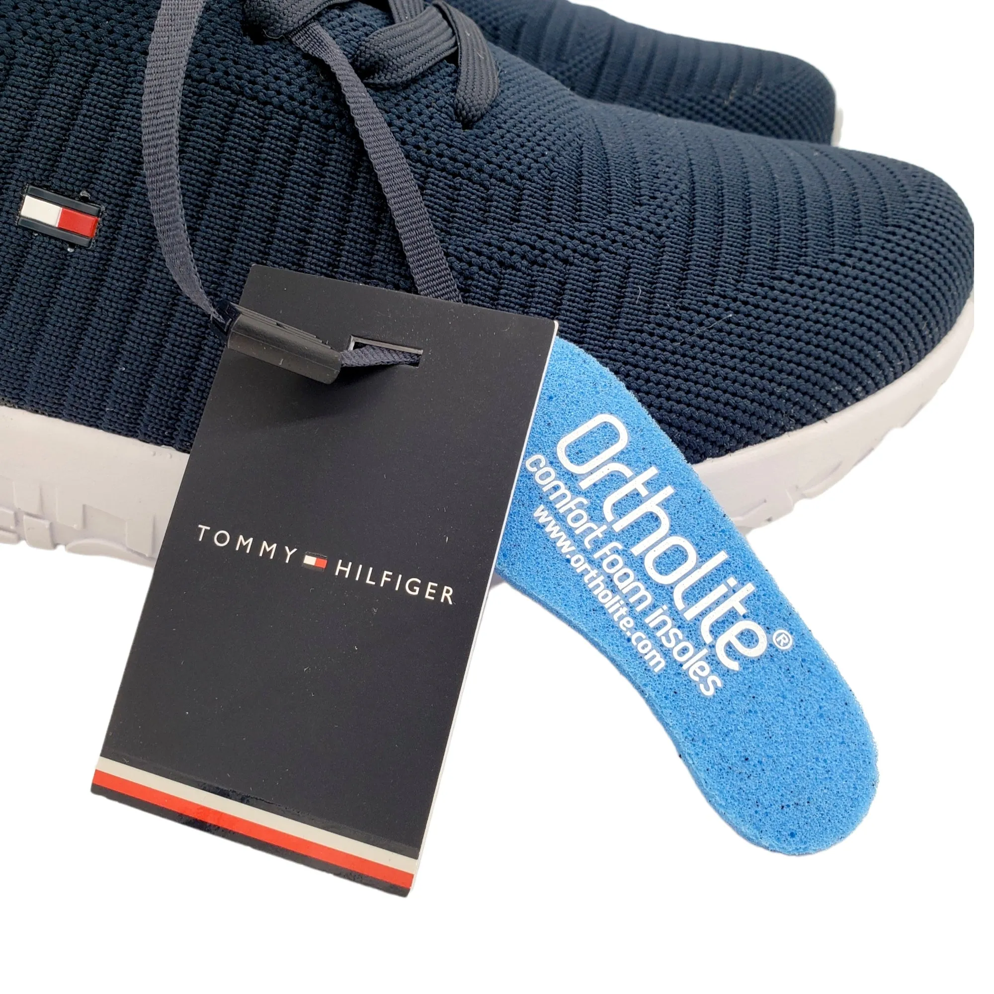 Tommy Hilfiger Navy Ortholite Trainers