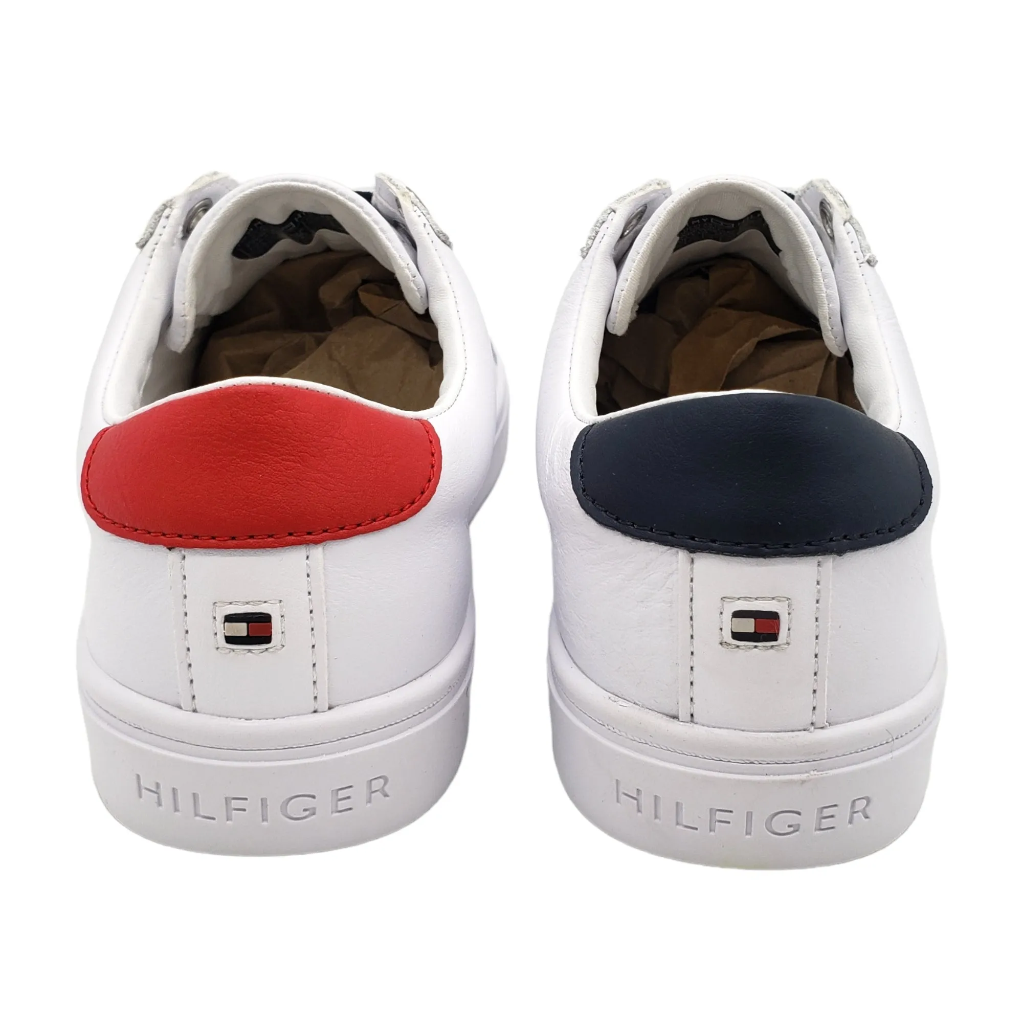 Tommy Hilfiger White Slip On Trainers