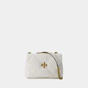 Tory Burch  Kira Diamond Quilt Small Convertible Bag - Tory Burch - Leather - White