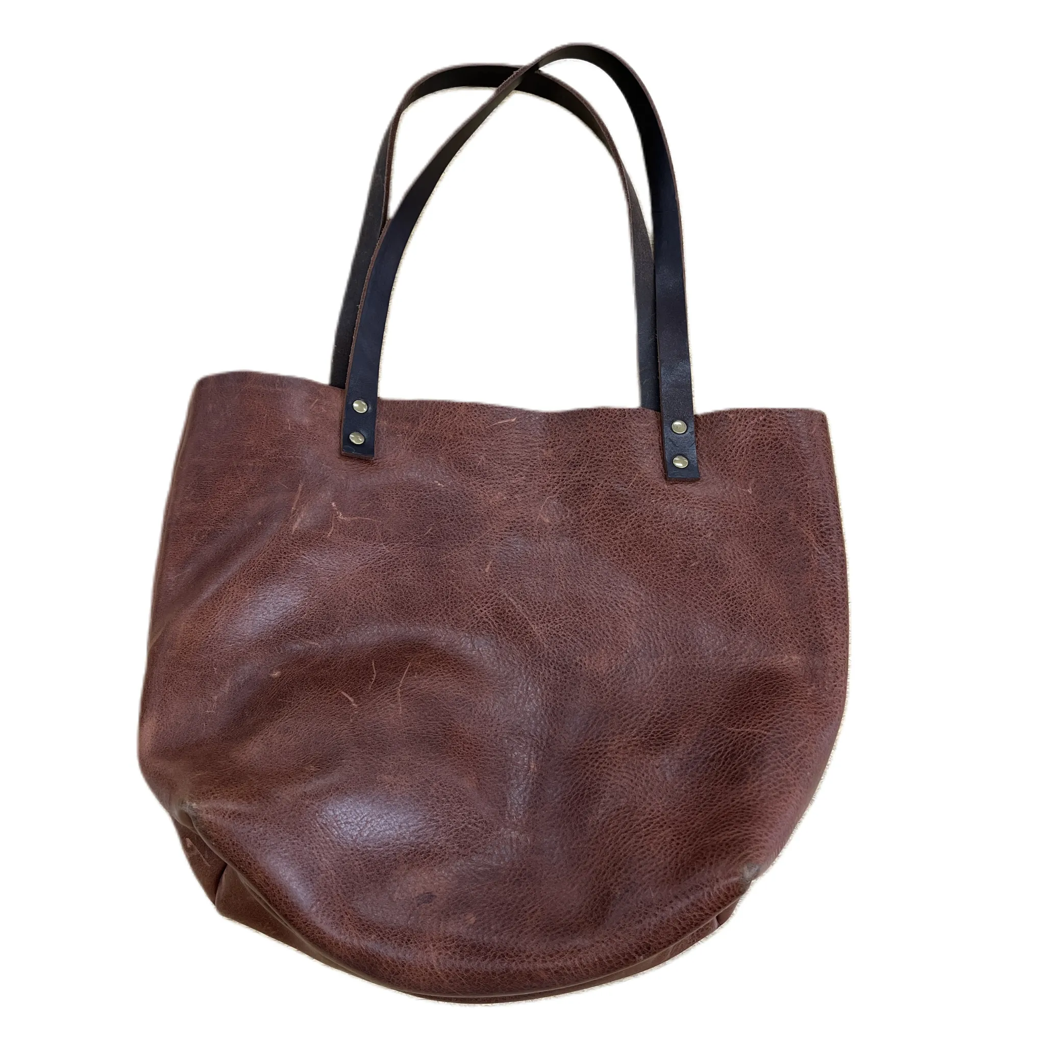 Tote Leather By Portland leather goods, Size: Medium