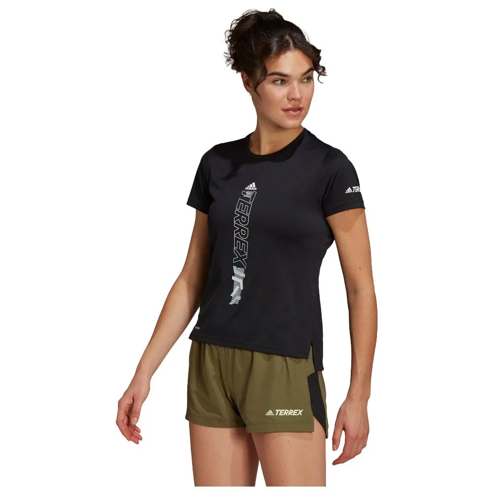 Trail tee-shirt adidas ---Terrex Agravic Shirt W Black