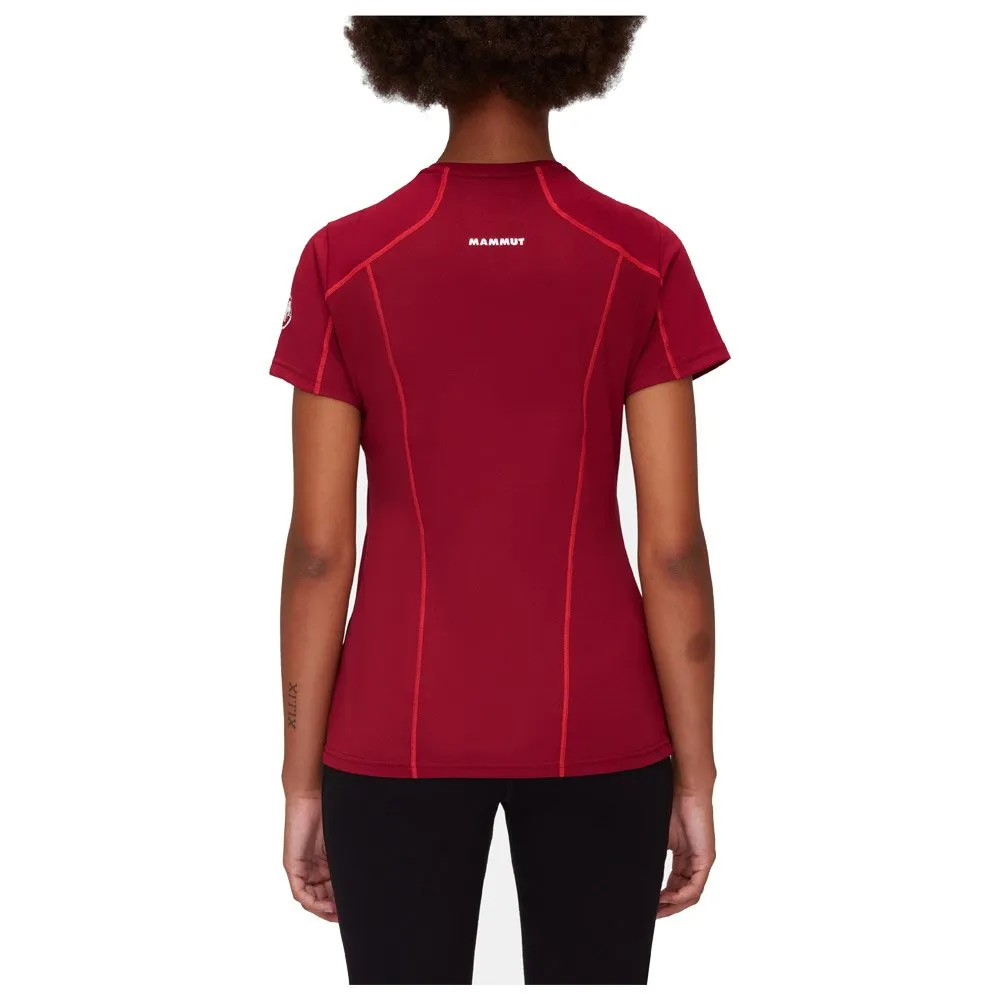 Trail tee-shirt Mammut ---Sertig W Blood Red/Hot Red