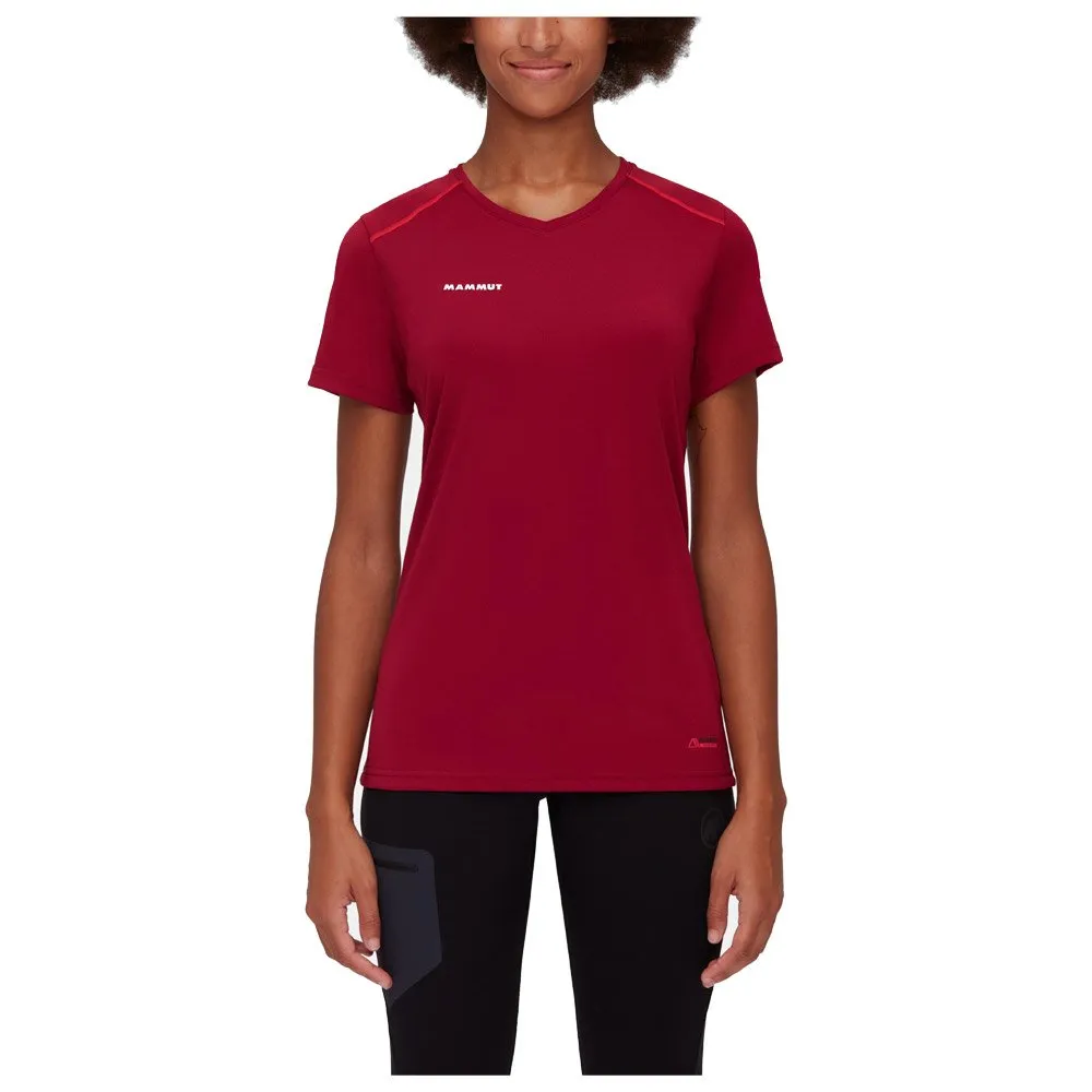 Trail tee-shirt Mammut ---Sertig W Blood Red/Hot Red