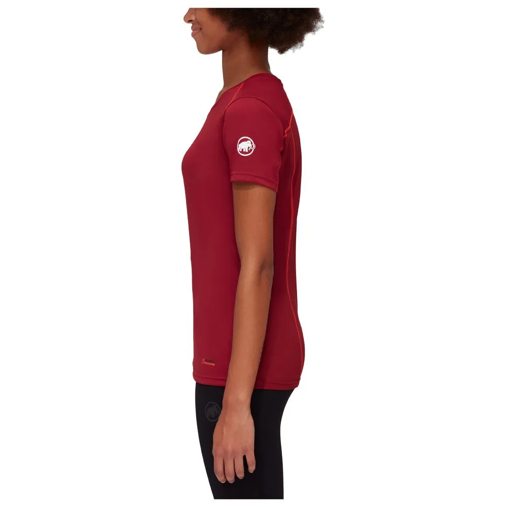 Trail tee-shirt Mammut ---Sertig W Blood Red/Hot Red