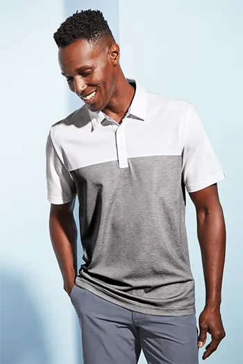 TravisMathew - Oceanside Blocked Polo. TM1MU414