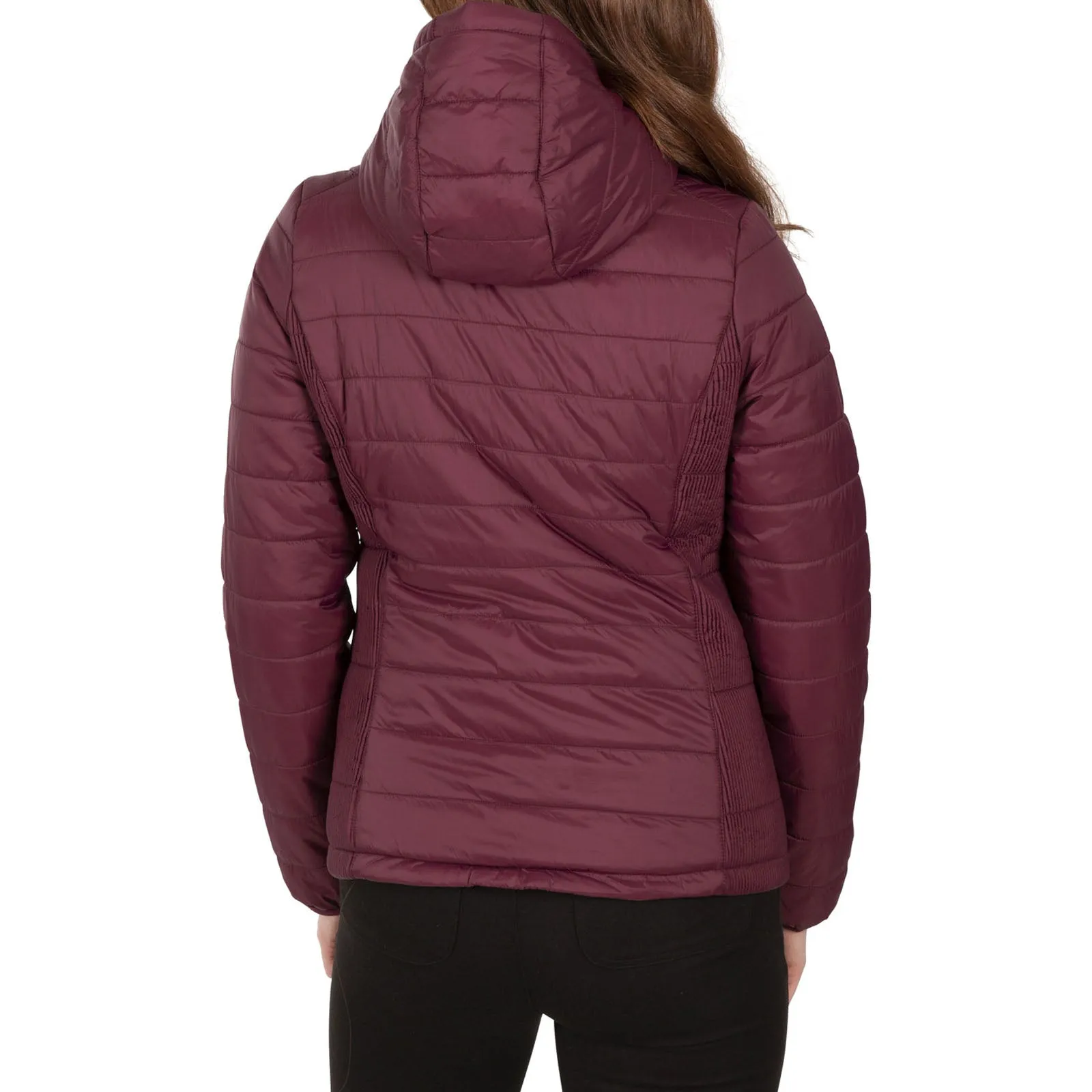 Trespass Womens Valerie Faux Fur Padded Jacket