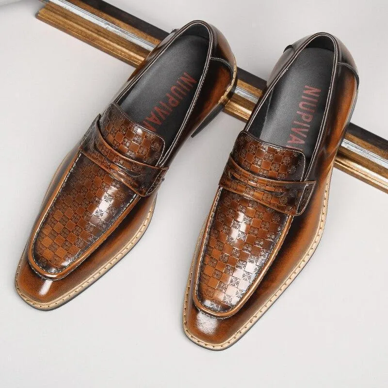 Uberto Penny Loafers Shoes For Men