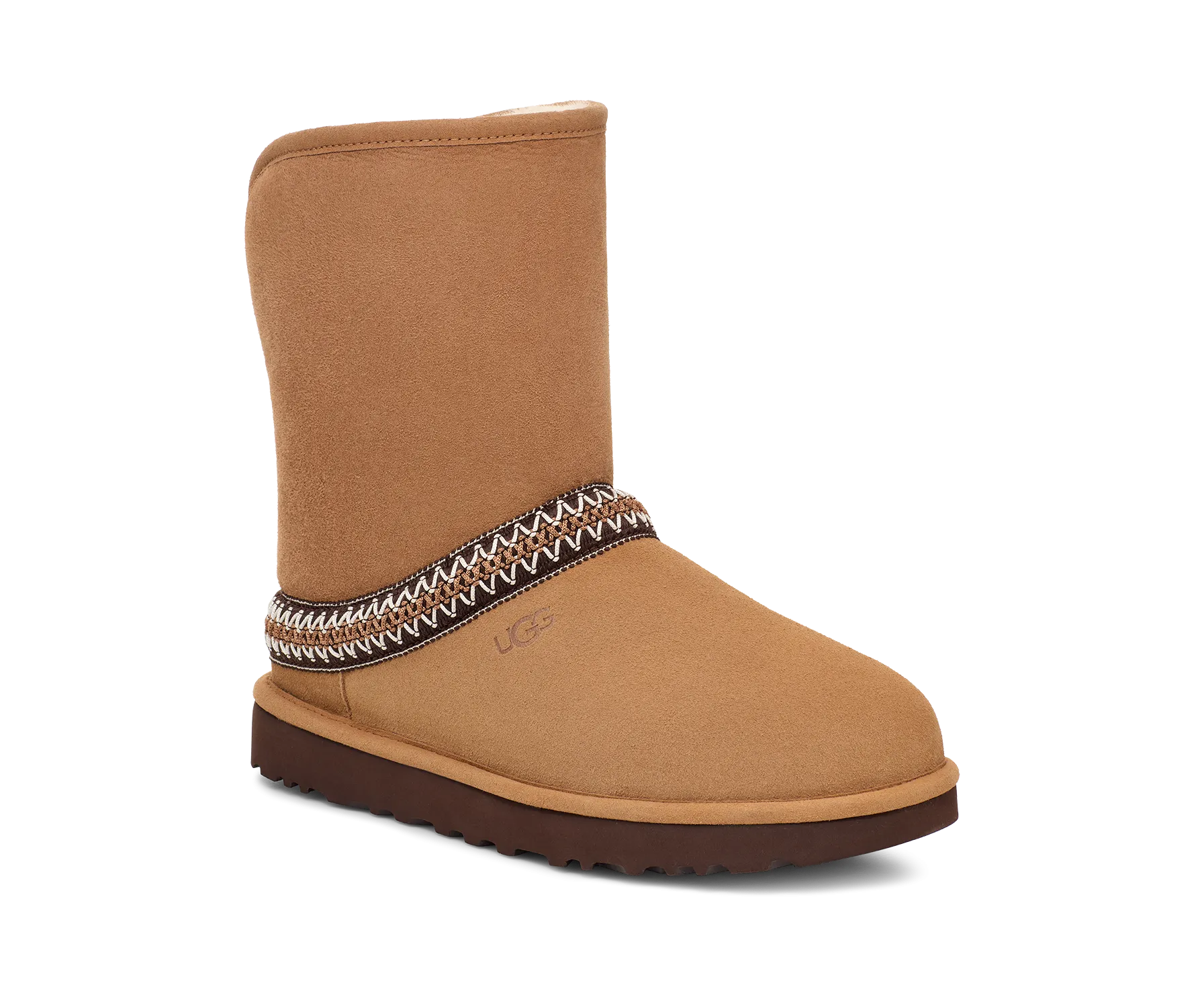 Ugg Classic Short Crescent Chestnut Women's