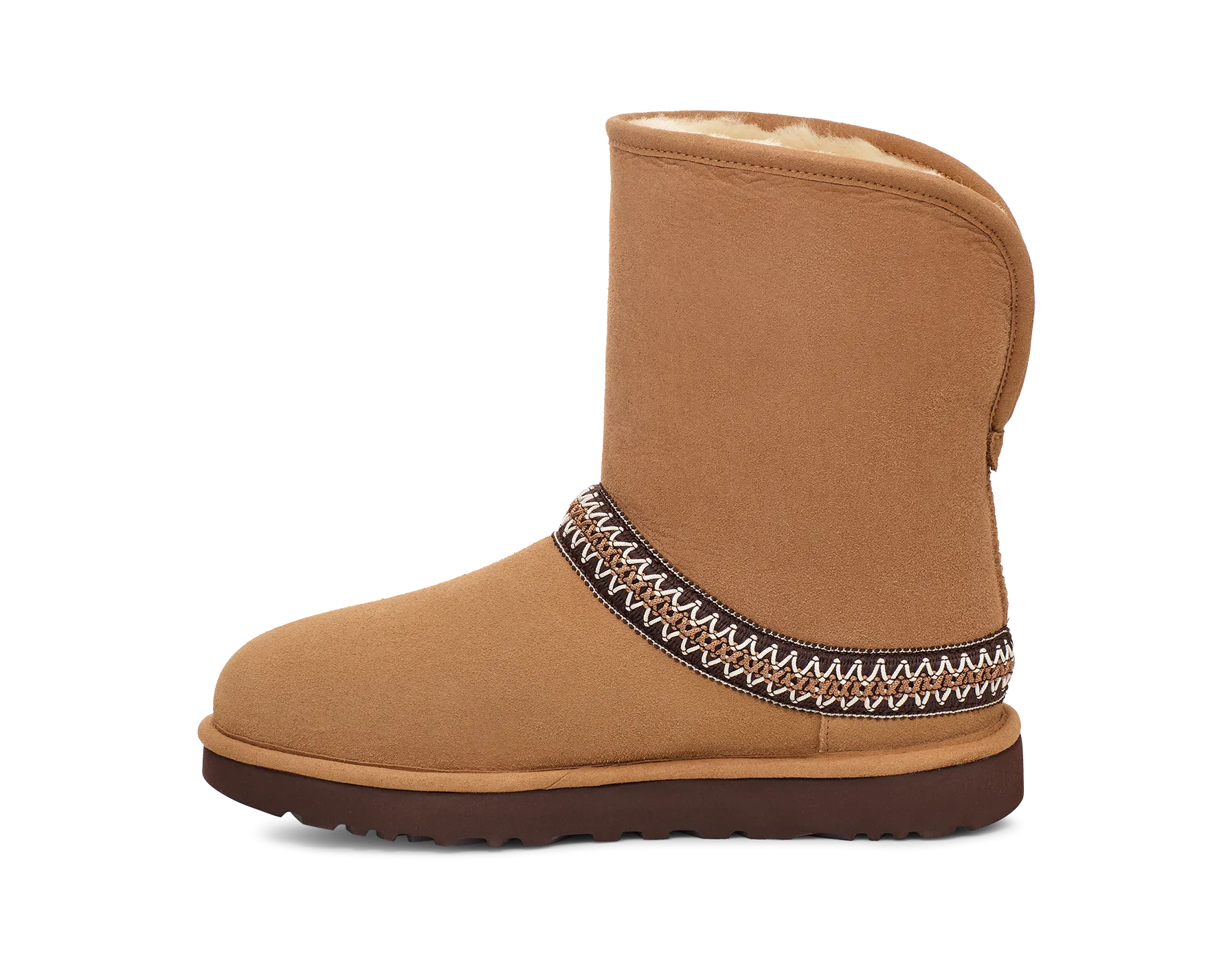 Ugg Classic Short Crescent Chestnut Women's