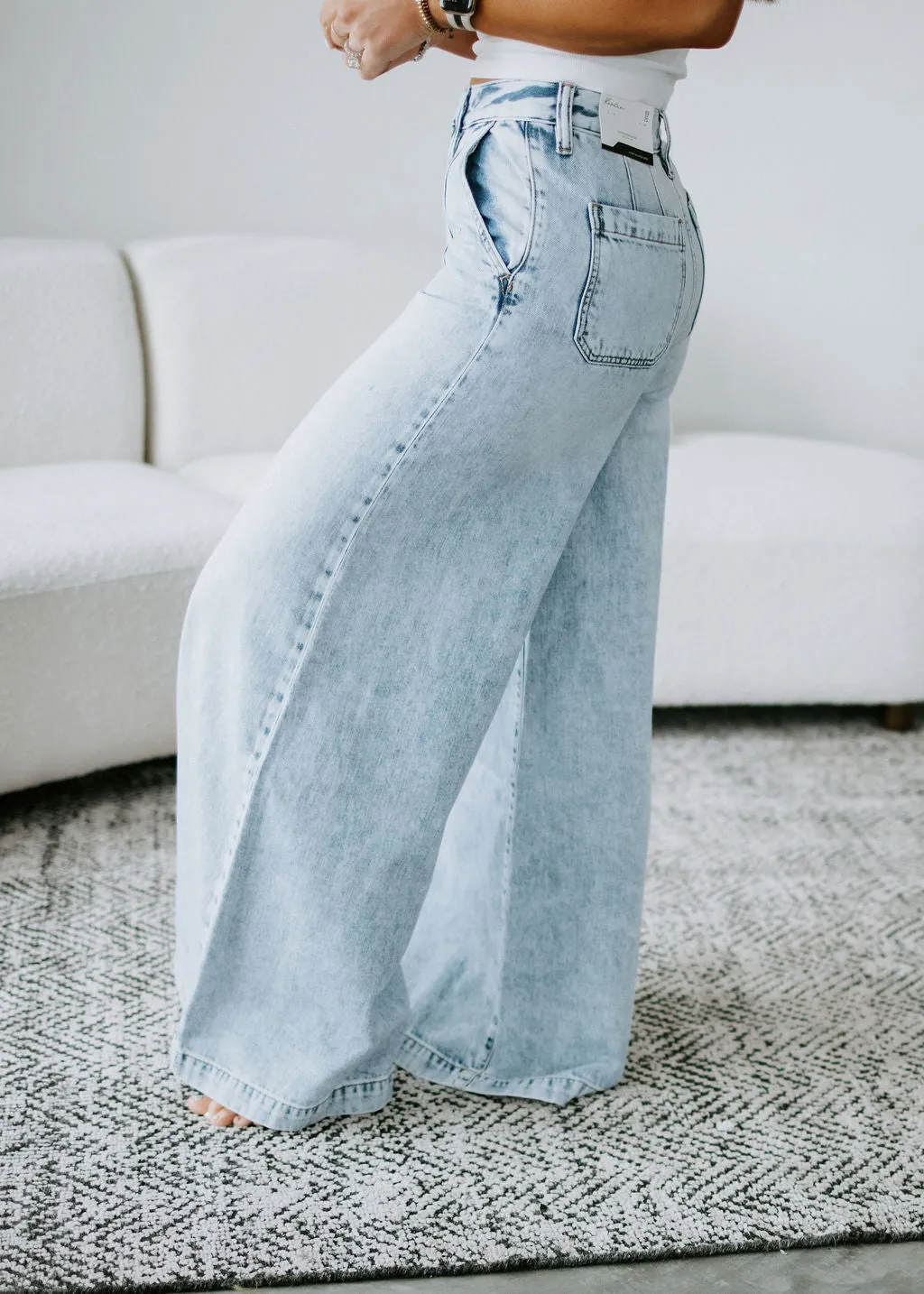Ultra Wide Leg KanCan Jeans
