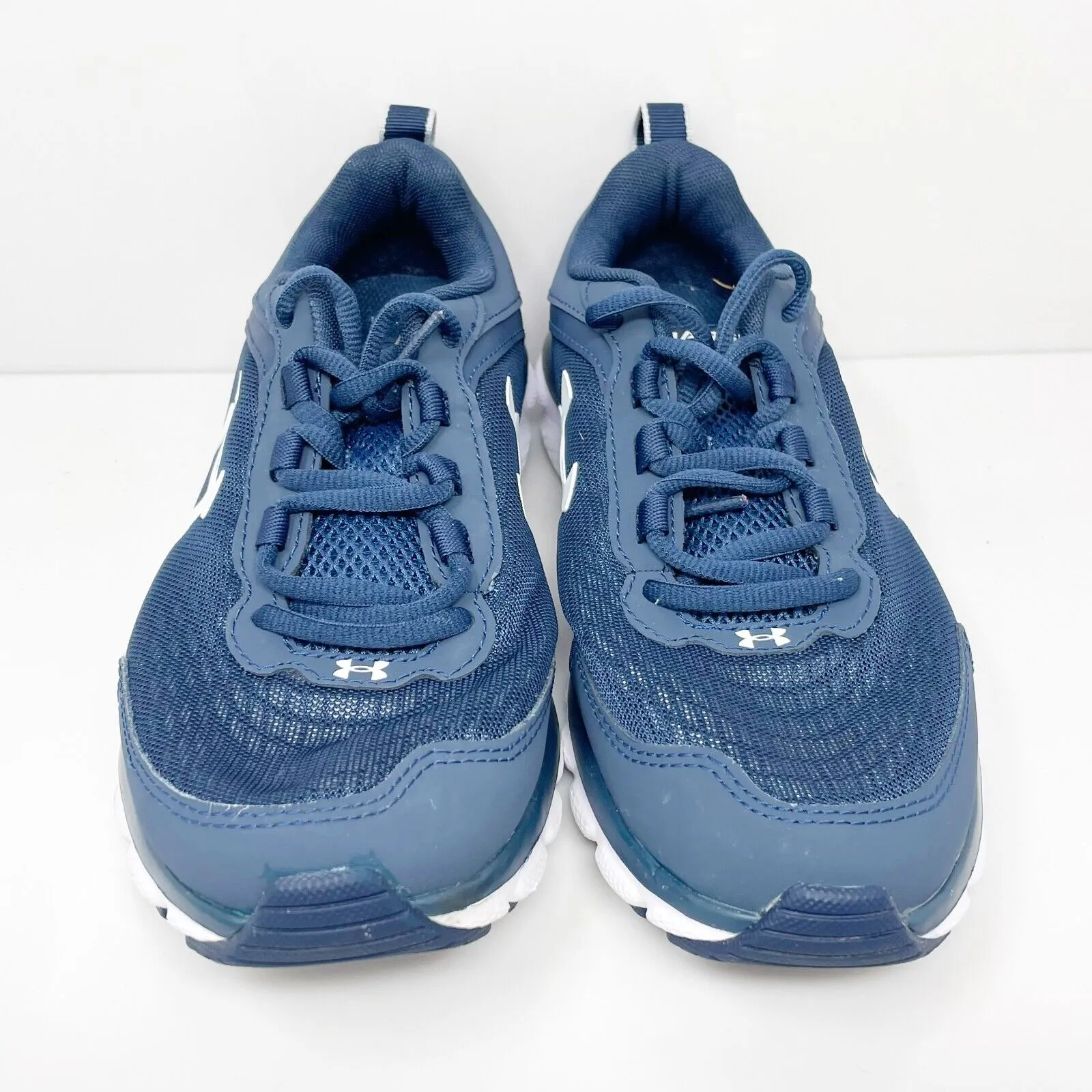 Under Armour Mens Charged Assert 9 3024590-400 Blue Running Shoes Sneakers 7.5