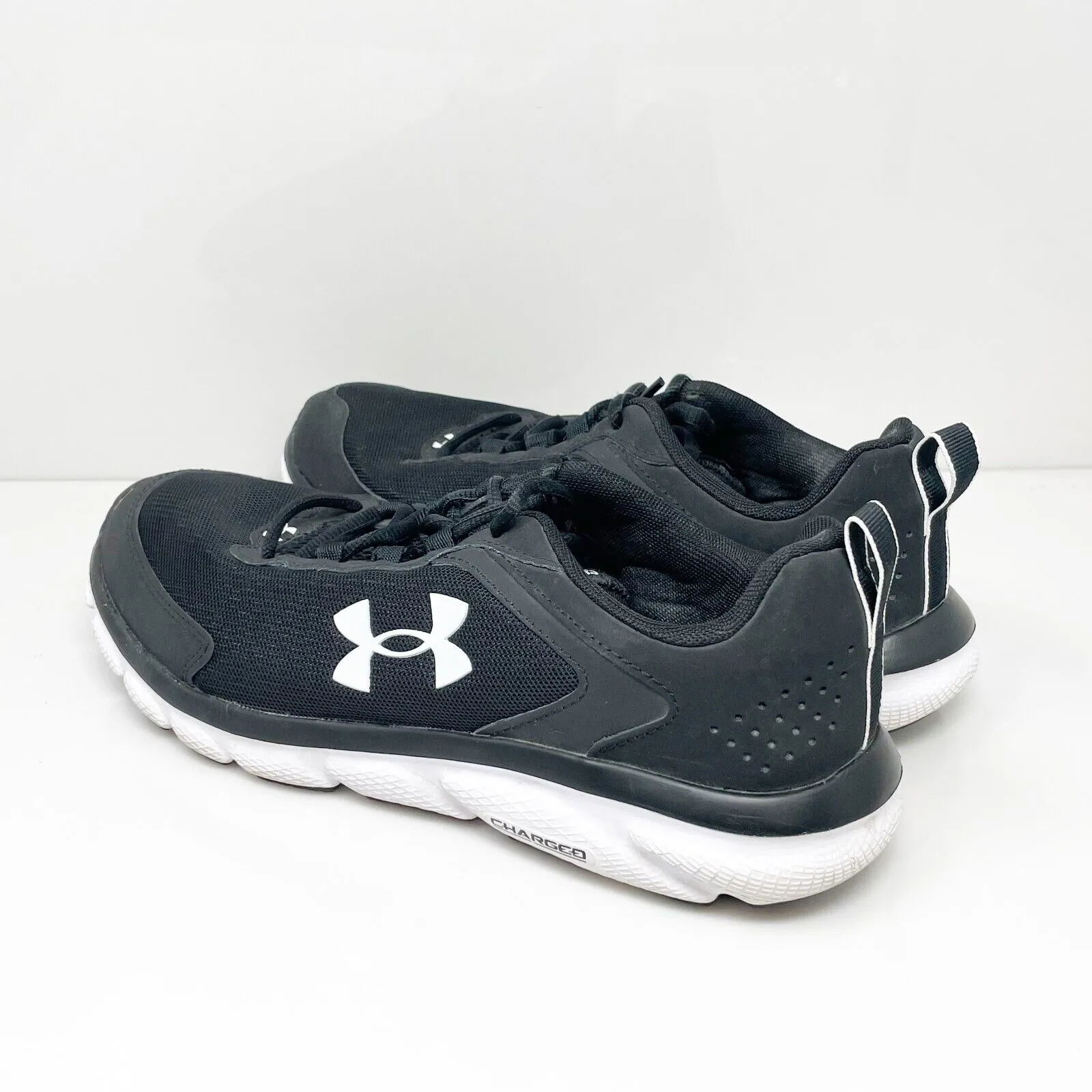 Under Armour Womens Assert 9 3024591-001 Black Running Shoes Sneakers Size 11