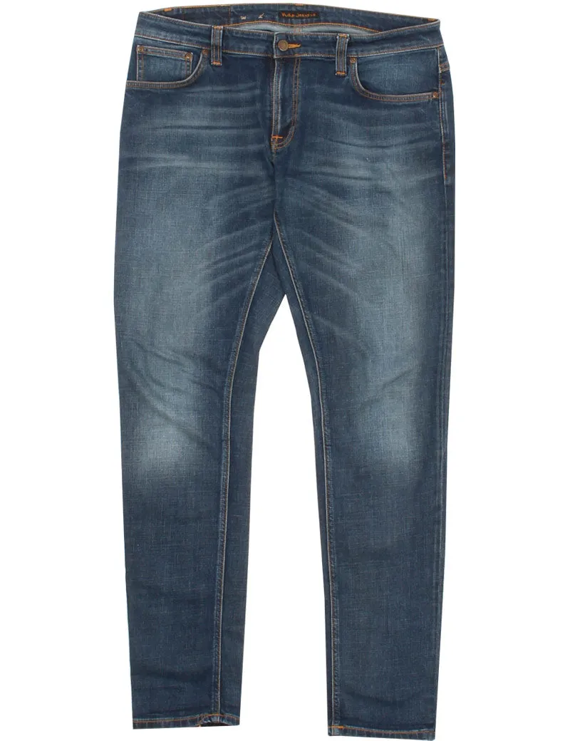 Uniform Reworks Nudie Jeans Co Skinny Lin Tender 36X32