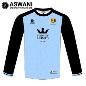 Usk Cricket Club Mens Training Shirt, Long Sleeve, Adult