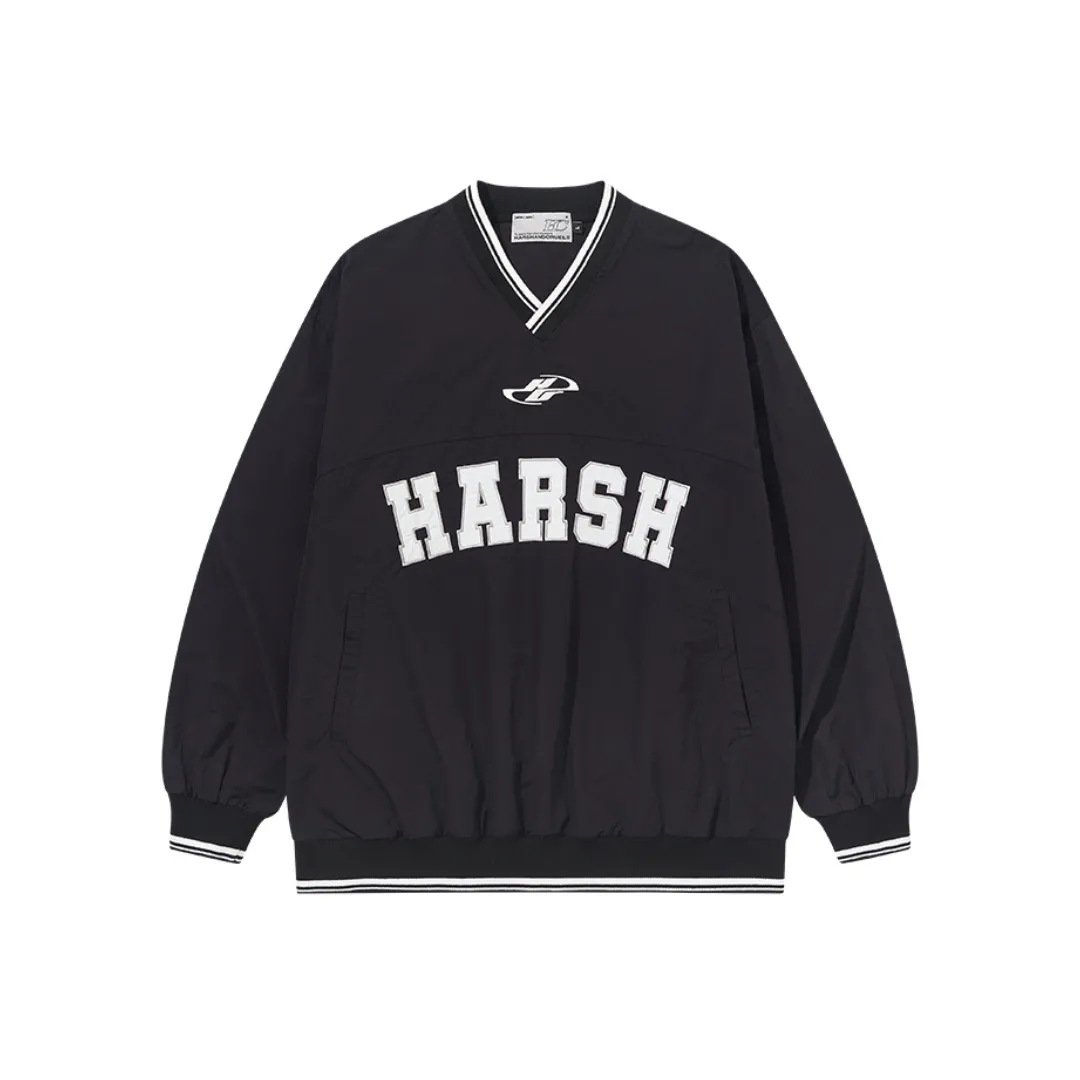 V-Neck Embroidered Baseball Jersey