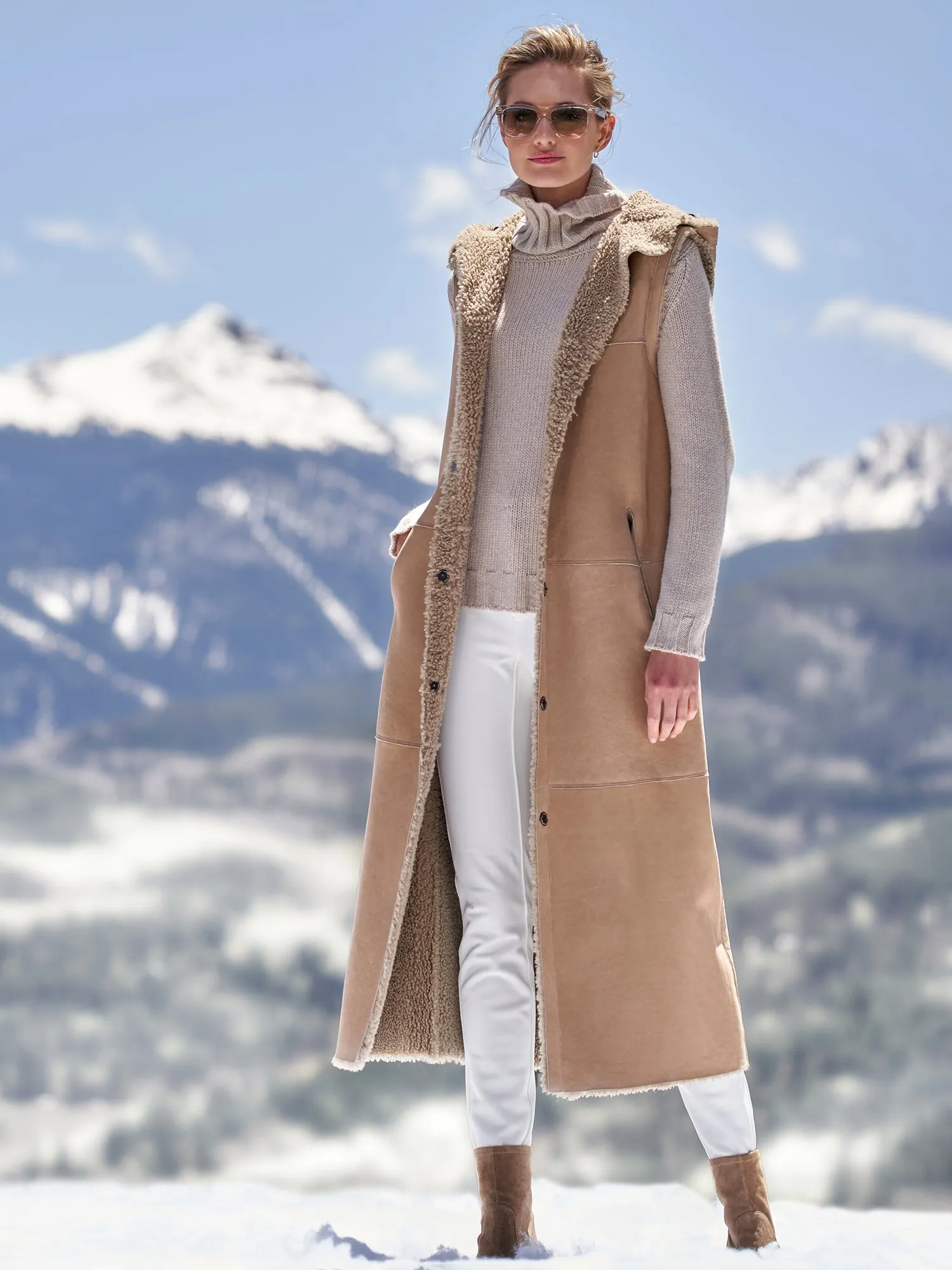 Vanessa Shearling Vest