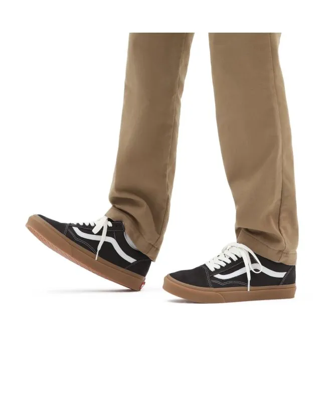 Vans Gum Old Skool Trainers | Black