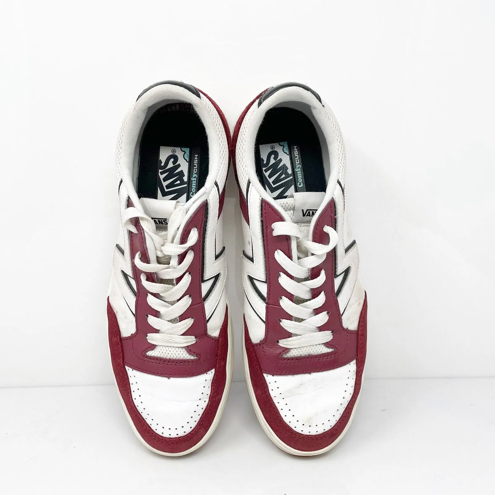 Vans Mens Lowland ComfyCush 500264 Red Casual Shoes Sneakers Size 10