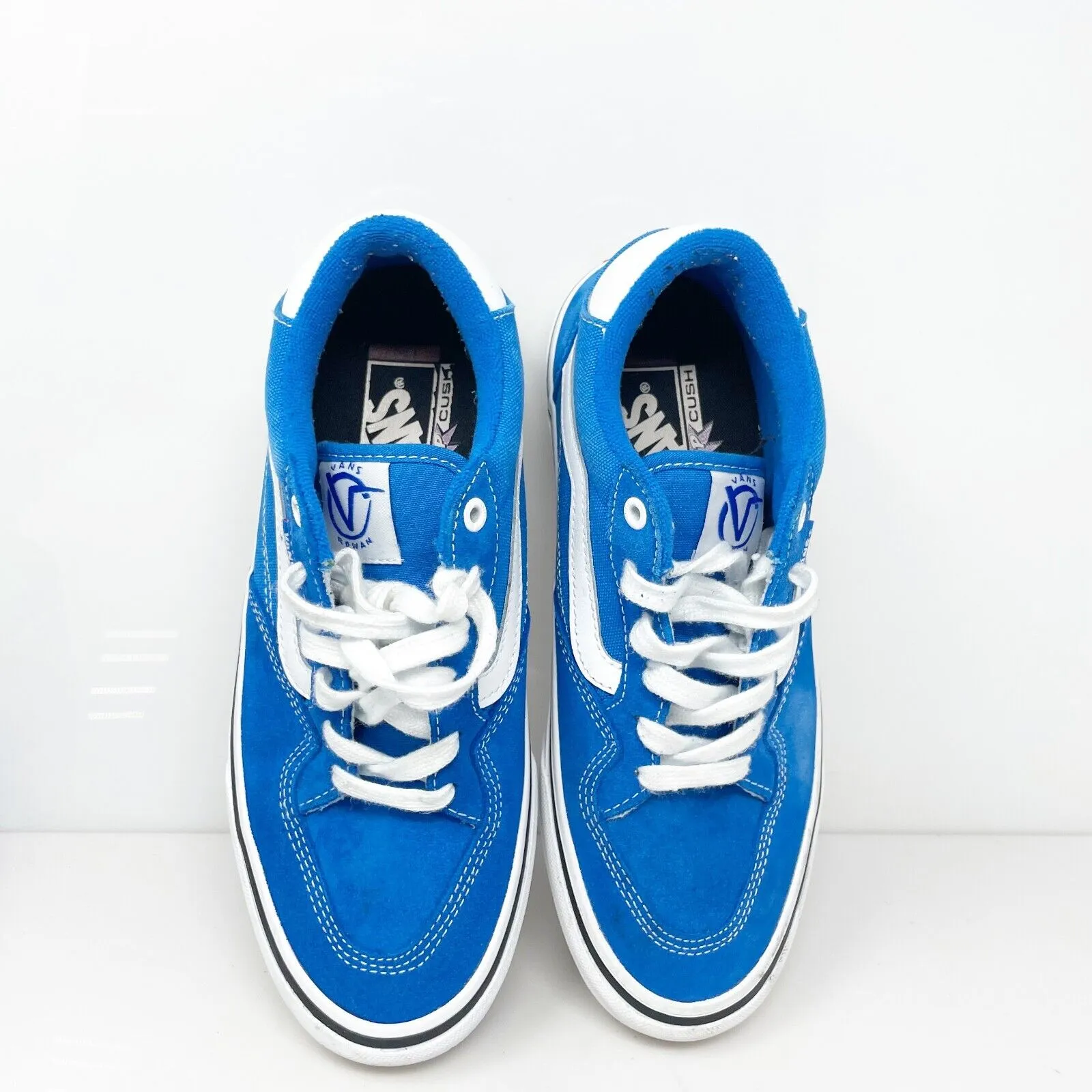Vans Mens Off The Wall 500714 Blue Casual Shoes Sneakers Size 7.5