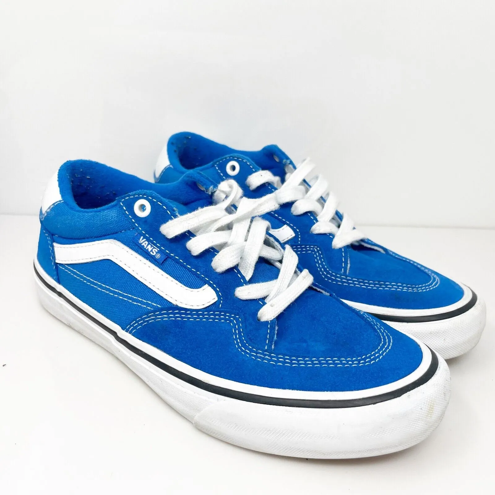 Vans Mens Off The Wall 500714 Blue Casual Shoes Sneakers Size 7.5