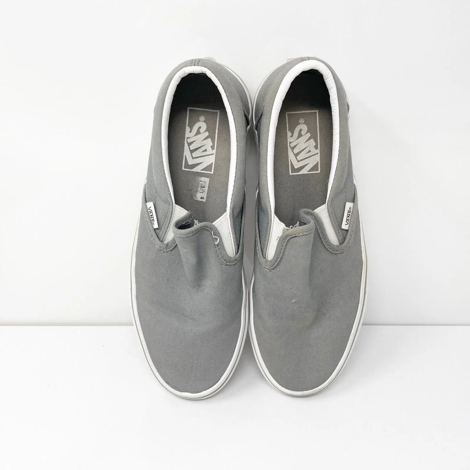 Vans Unisex Classic 500714 Gray Casual Shoes Sneakers Size M 7 W 8.5