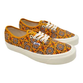 Vans Yellow Floral Checked Board Trainers