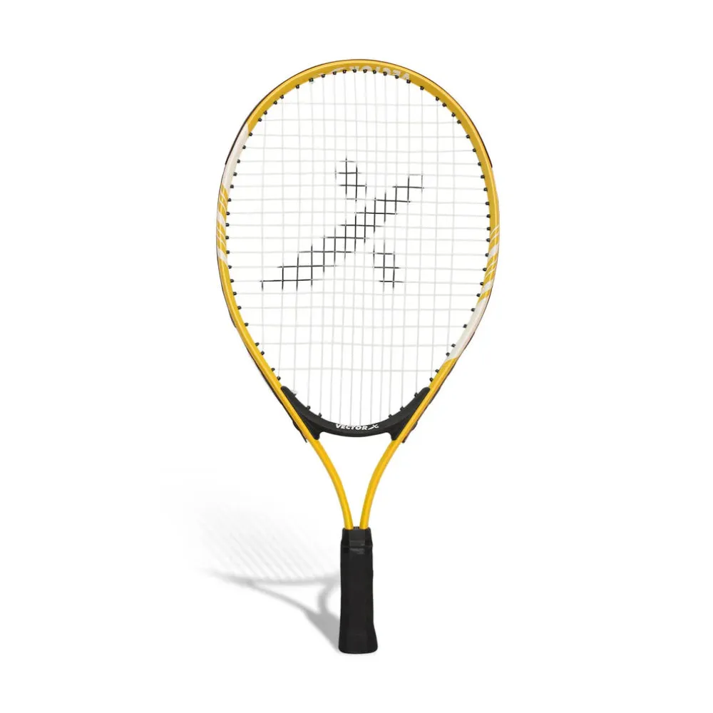 VECTOR X Pro VXT 520 Strung Tennis Racquet (Yellow/Black)