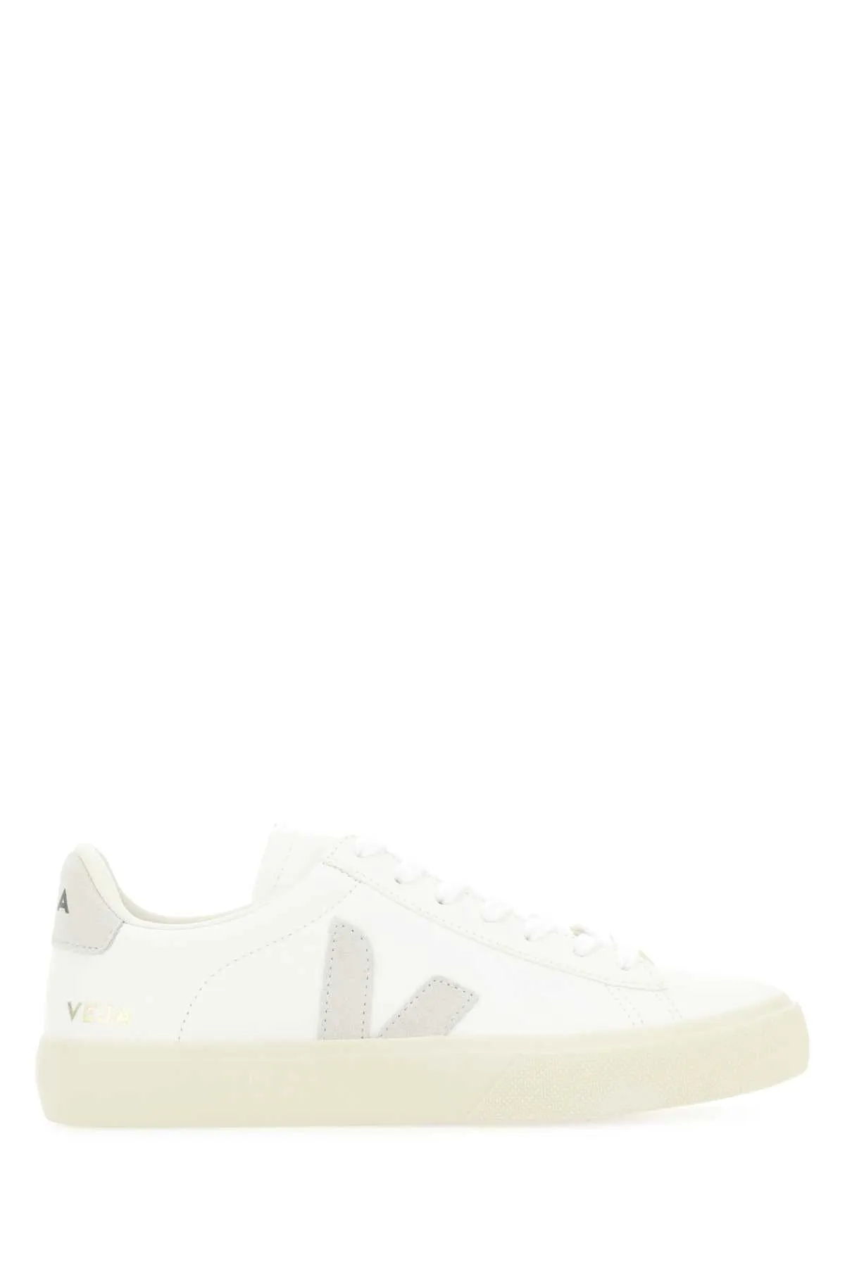 Veja White Chromefree Leather Campo Sneakers