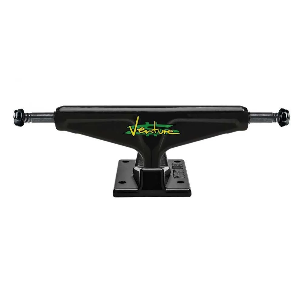 Venture 5.2 Skateboard Trucks Paid Team Hi Polished/Black 5.2