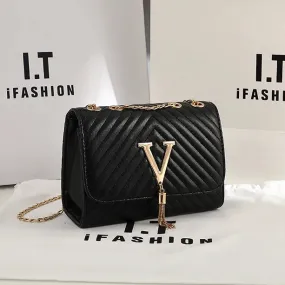 Verónica Adriaen Geniune Leather Shoulder Bag
