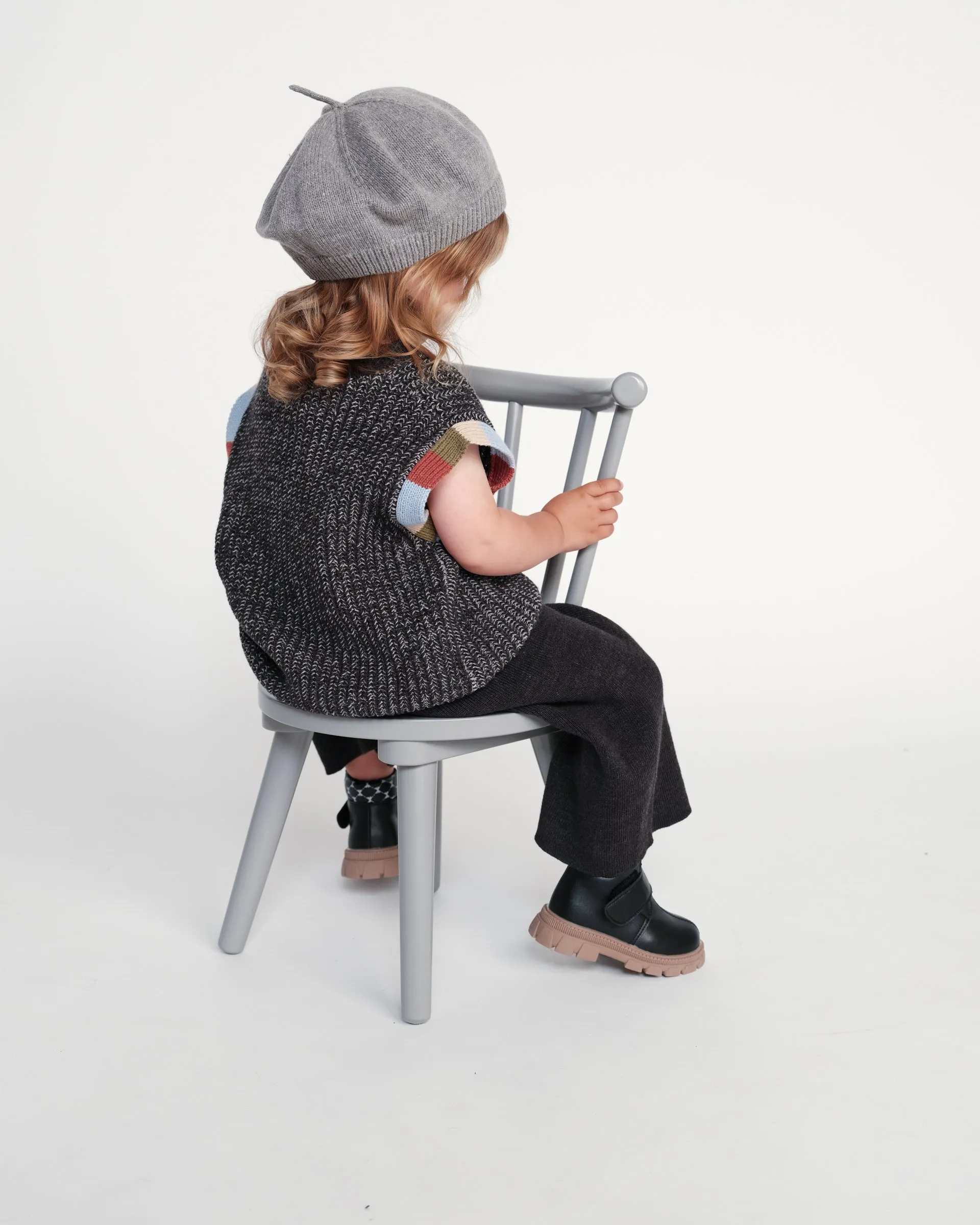 Vest - Chunky | Black Melange