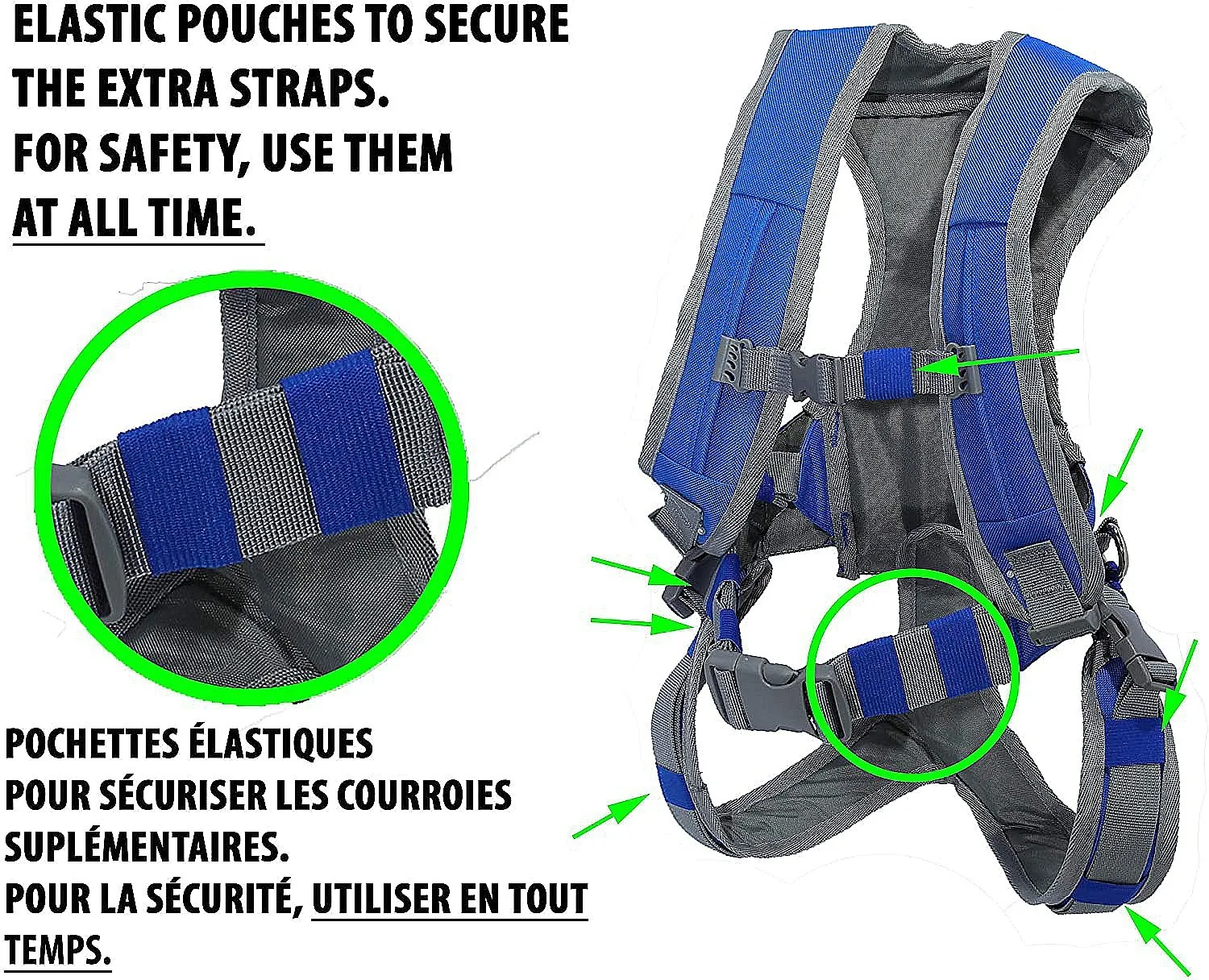 vest Mdxone Static Ski Harness - Red