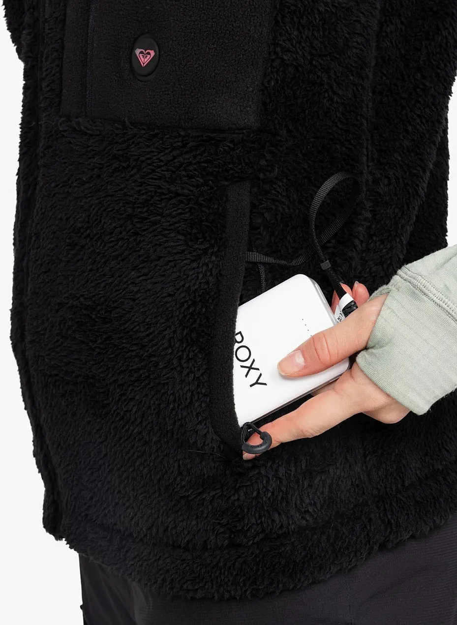vest Roxy Warmlink - KVJ0/True Black - women´s
