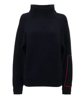 VICTORIA BECKHAMOVERSIZED POLO NECK JUMPER