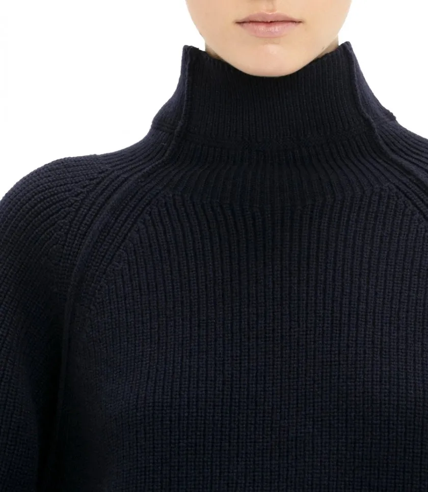 VICTORIA BECKHAMOVERSIZED POLO NECK JUMPER